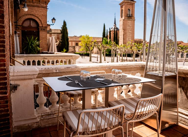 Restaurante con terraza alcala de henares