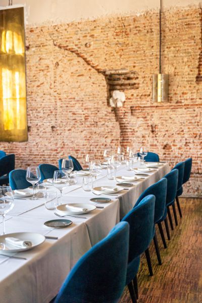 Evento corporativo menú